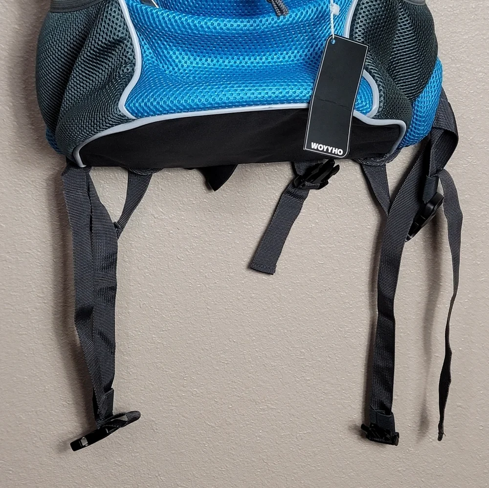 Pet Carrier Backpack Adjustable Front Cat Dog Carrier Travel Bag Head Out Sz L - Picture 5 of 8